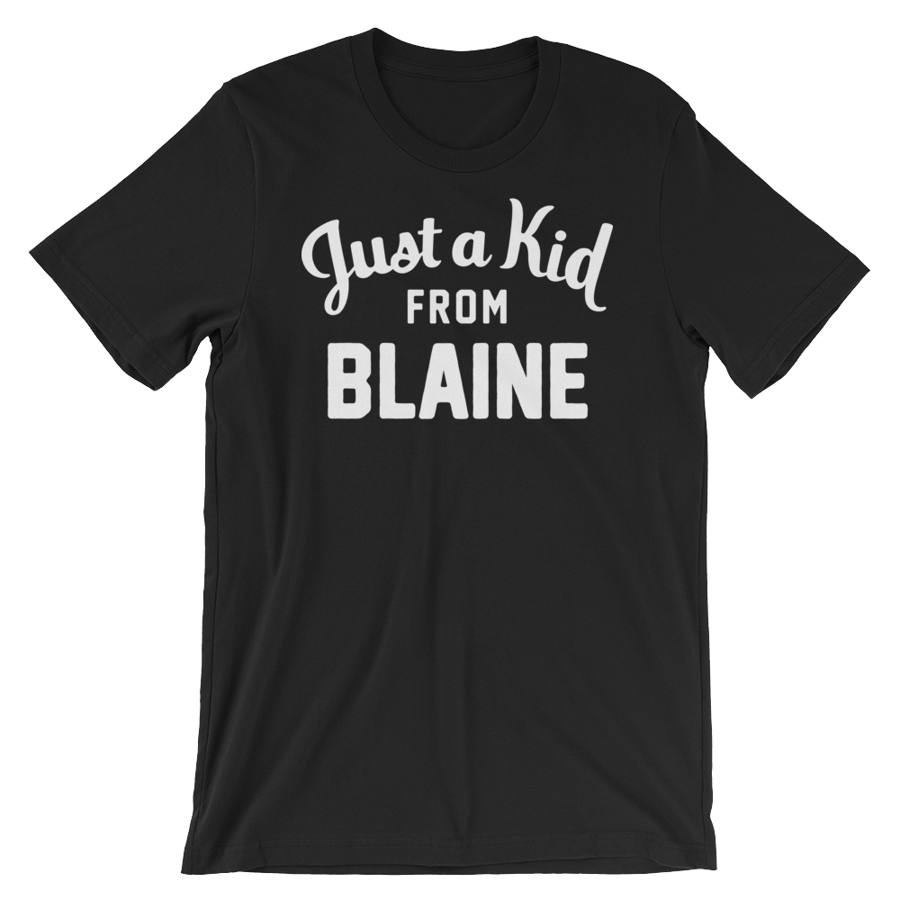 Blaine T-Shirt | Just a Kid from Blaine