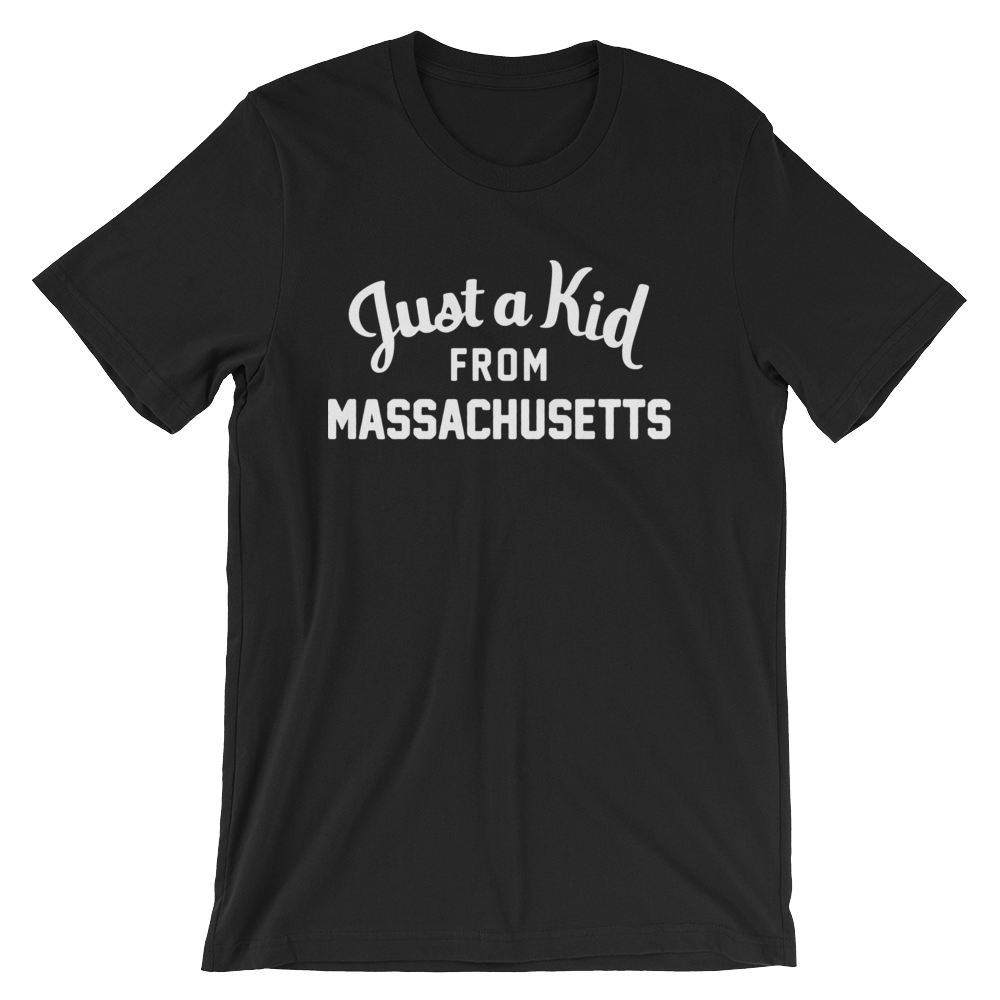 Massachusetts T-Shirt | Just a Kid from Massachusetts
