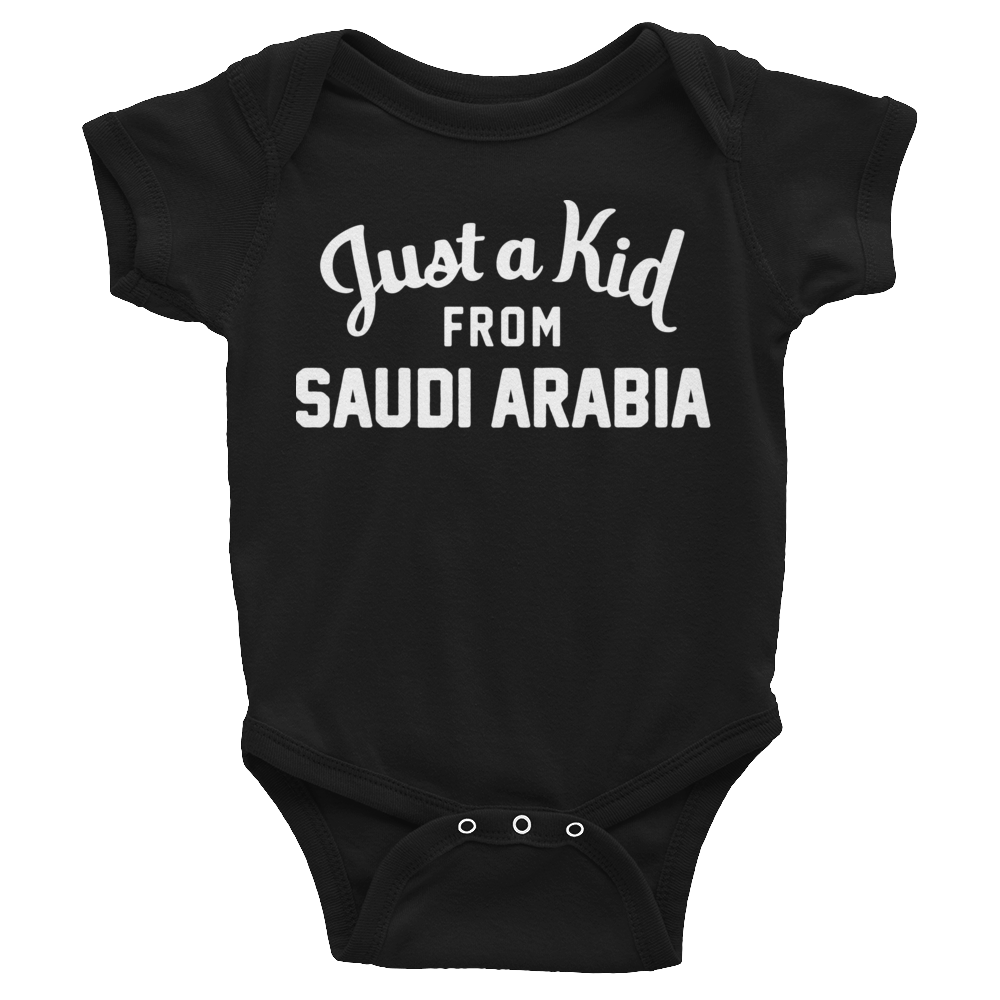 Saudi Arabia Onesie | Just a Kid from Saudi Arabia