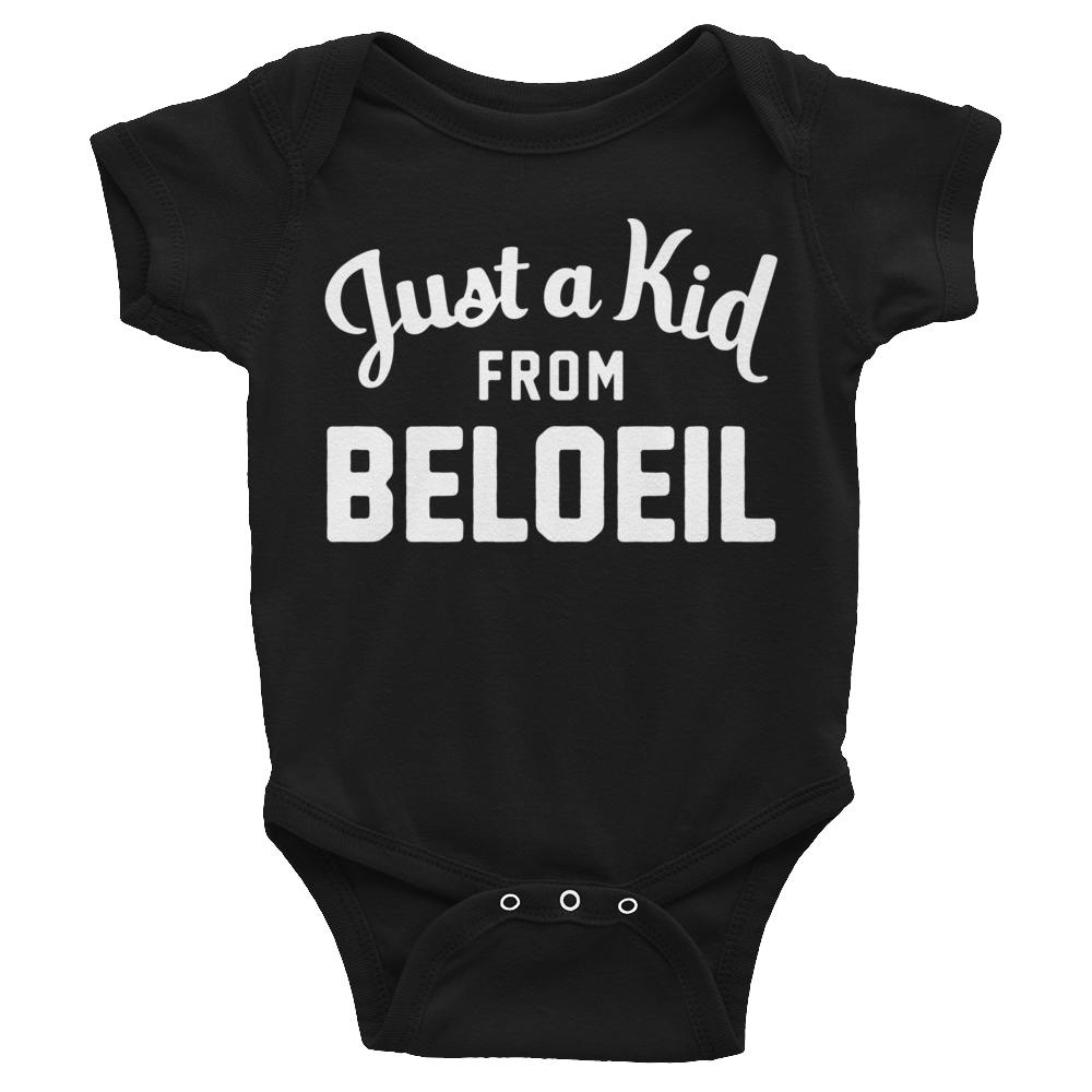 Beloeil Onesie | Just a Kid from Beloeil