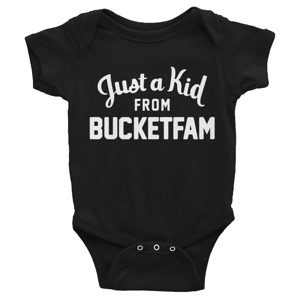 Bucketfam Onesie | Just a Kid from Bucketfam