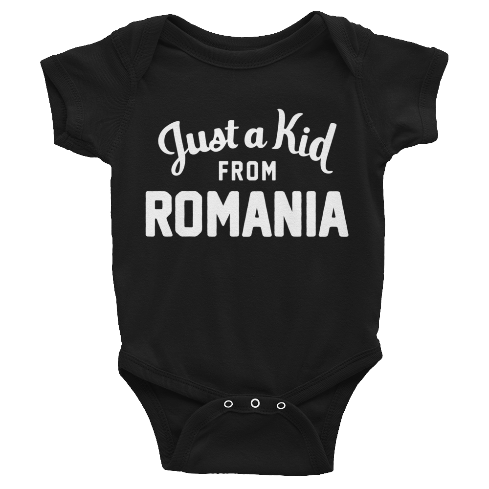 Romania Onesie | Just a Kid from Romania