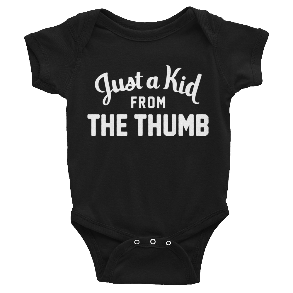 The Thumb Onesie | Just a Kid from The Thumb