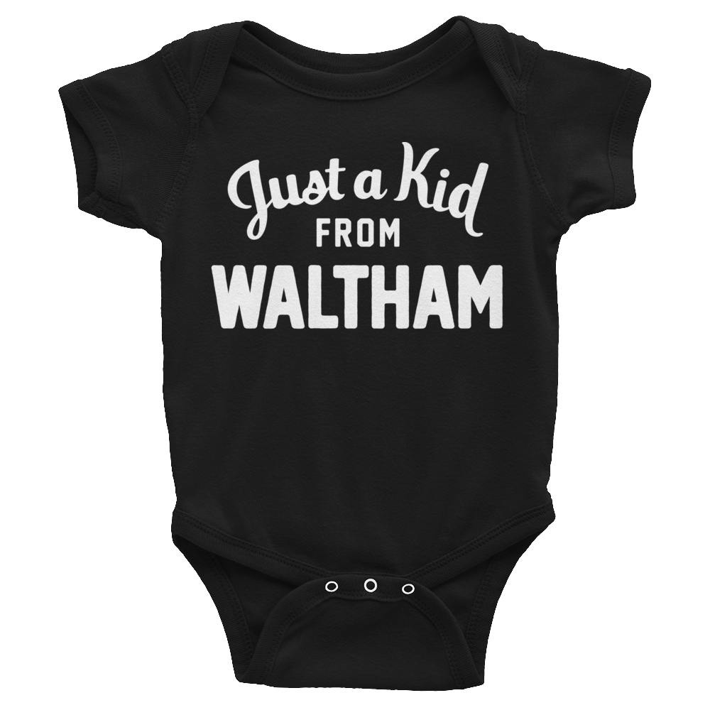 Waltham Onesie | Just a Kid from Waltham