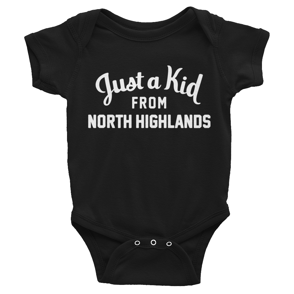 North Highlands Onesie | Just a Kid from North Highlands