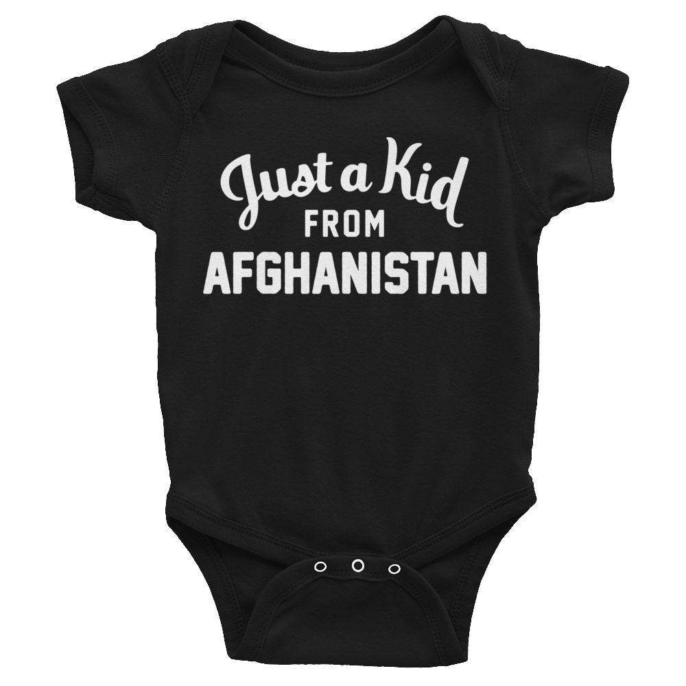 Afghanistan Onesie | Just a Kid from Afghanistan