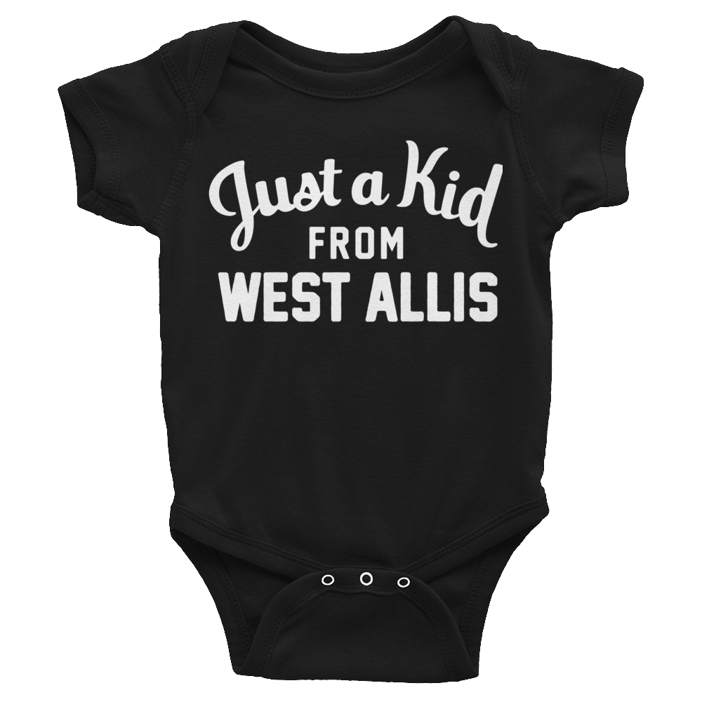 West Allis Onesie | Just a Kid from West Allis