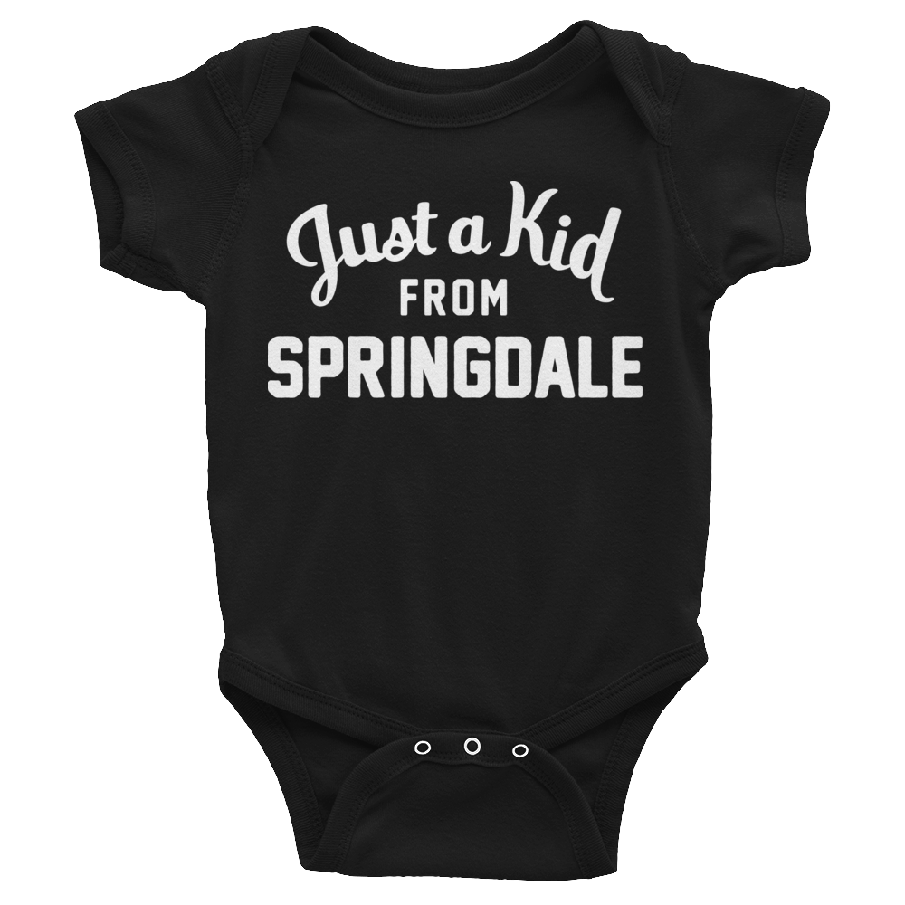 Springdale Onesie | Just a Kid from Springdale