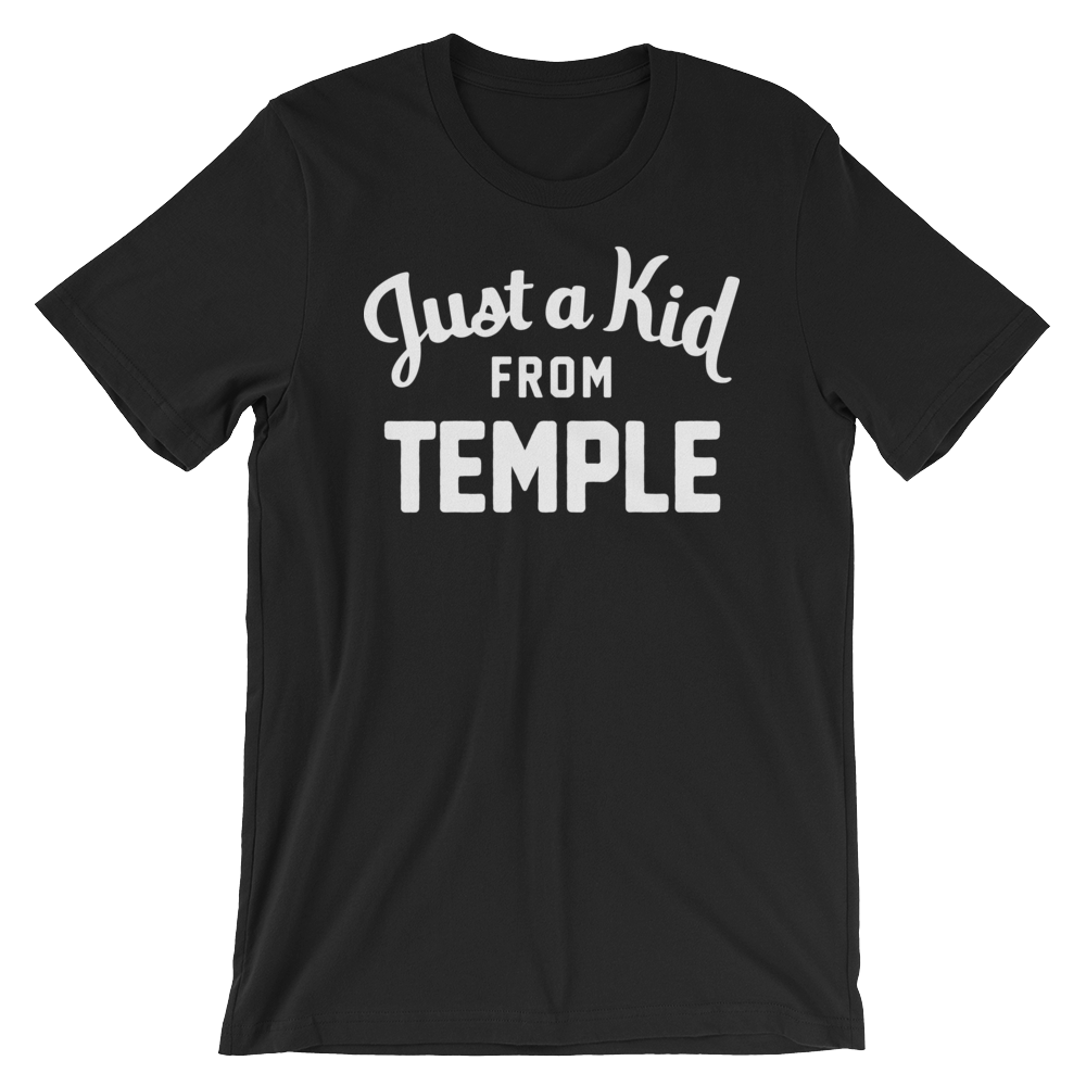 Temple T-Shirt | Just a Kid from Temple