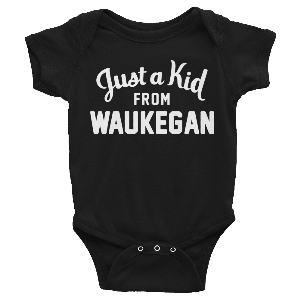 Waukegan Onesie | Just a Kid from Waukegan