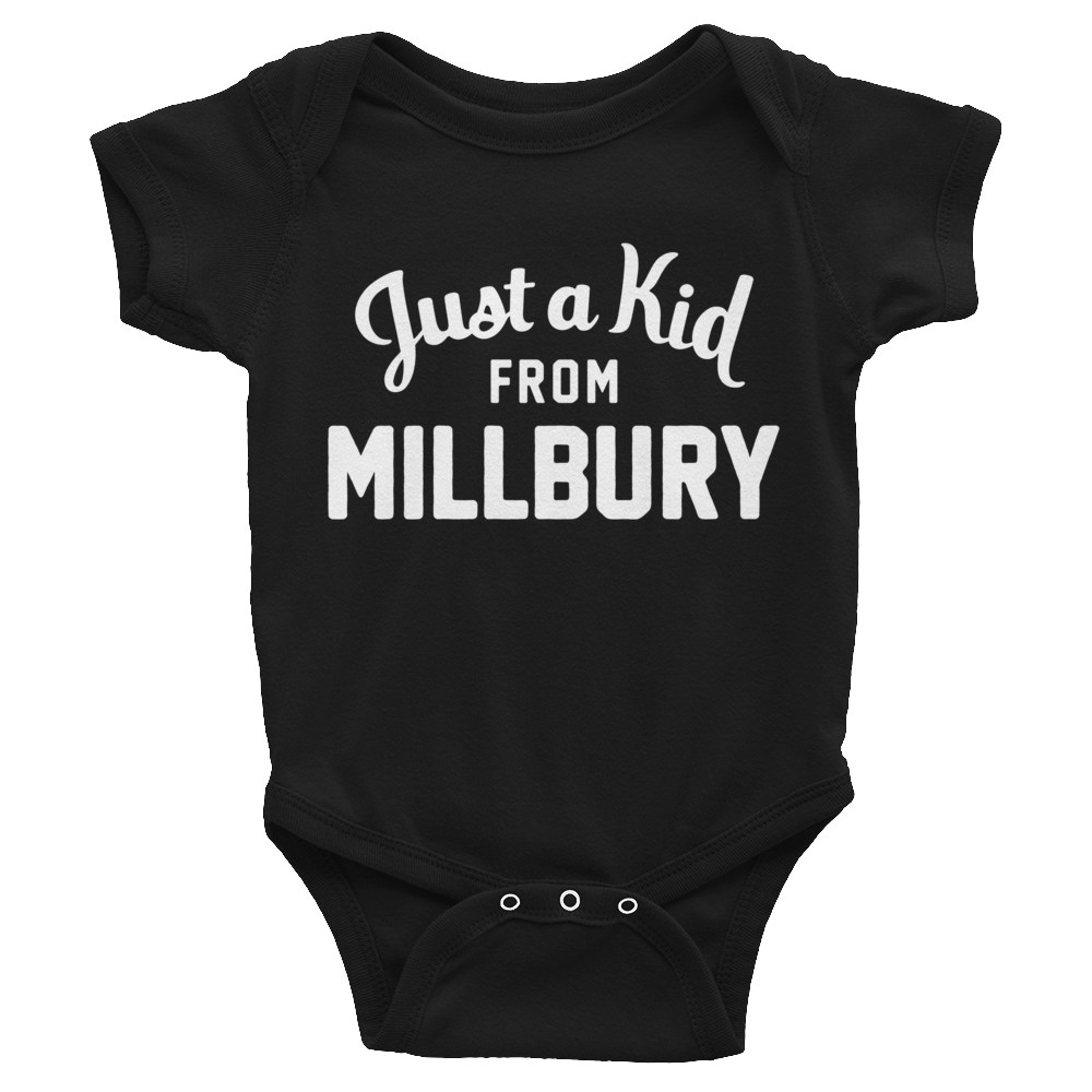 Millbury Onesie | Just a Kid from Millbury