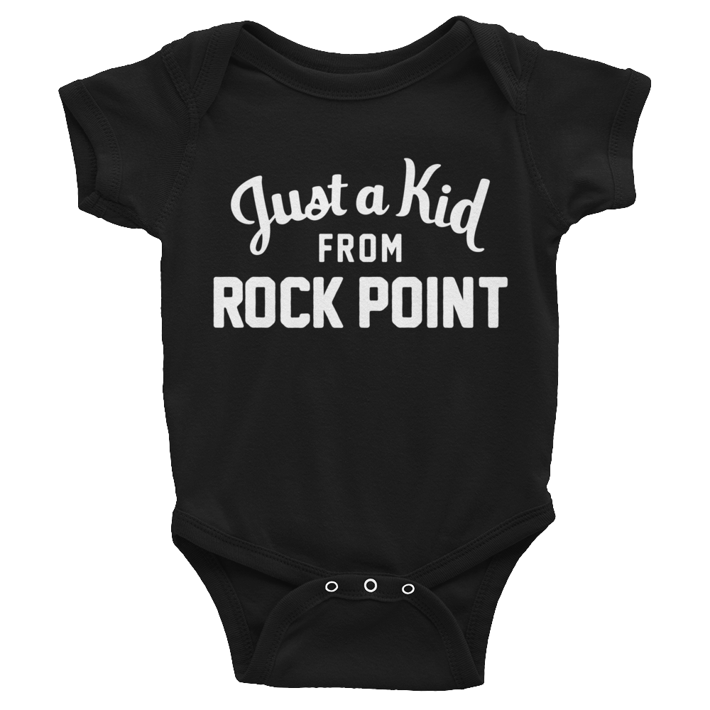 Rock Point Onesie | Just a Kid from Rock Point