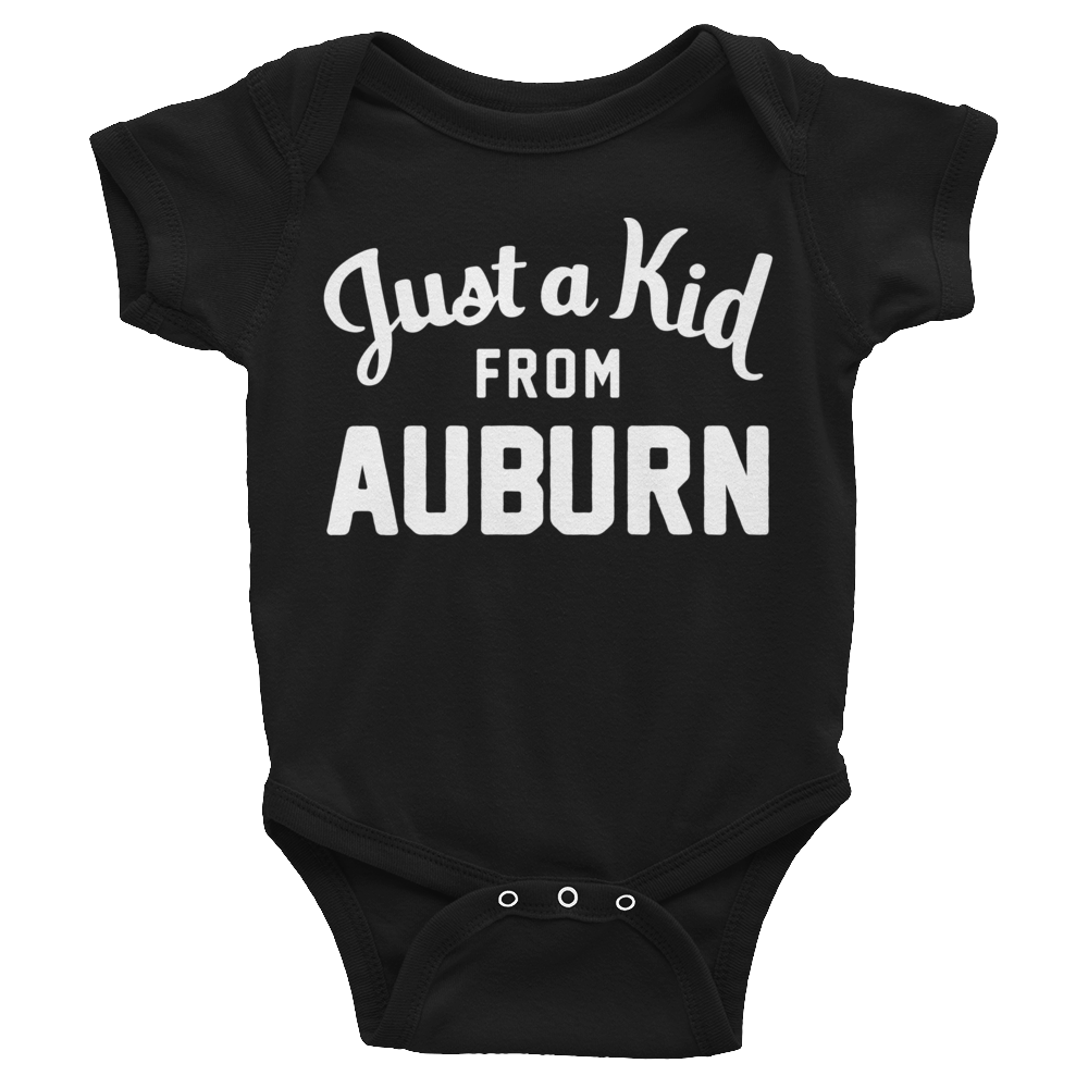 Auburn Onesie | Just a Kid from Auburn