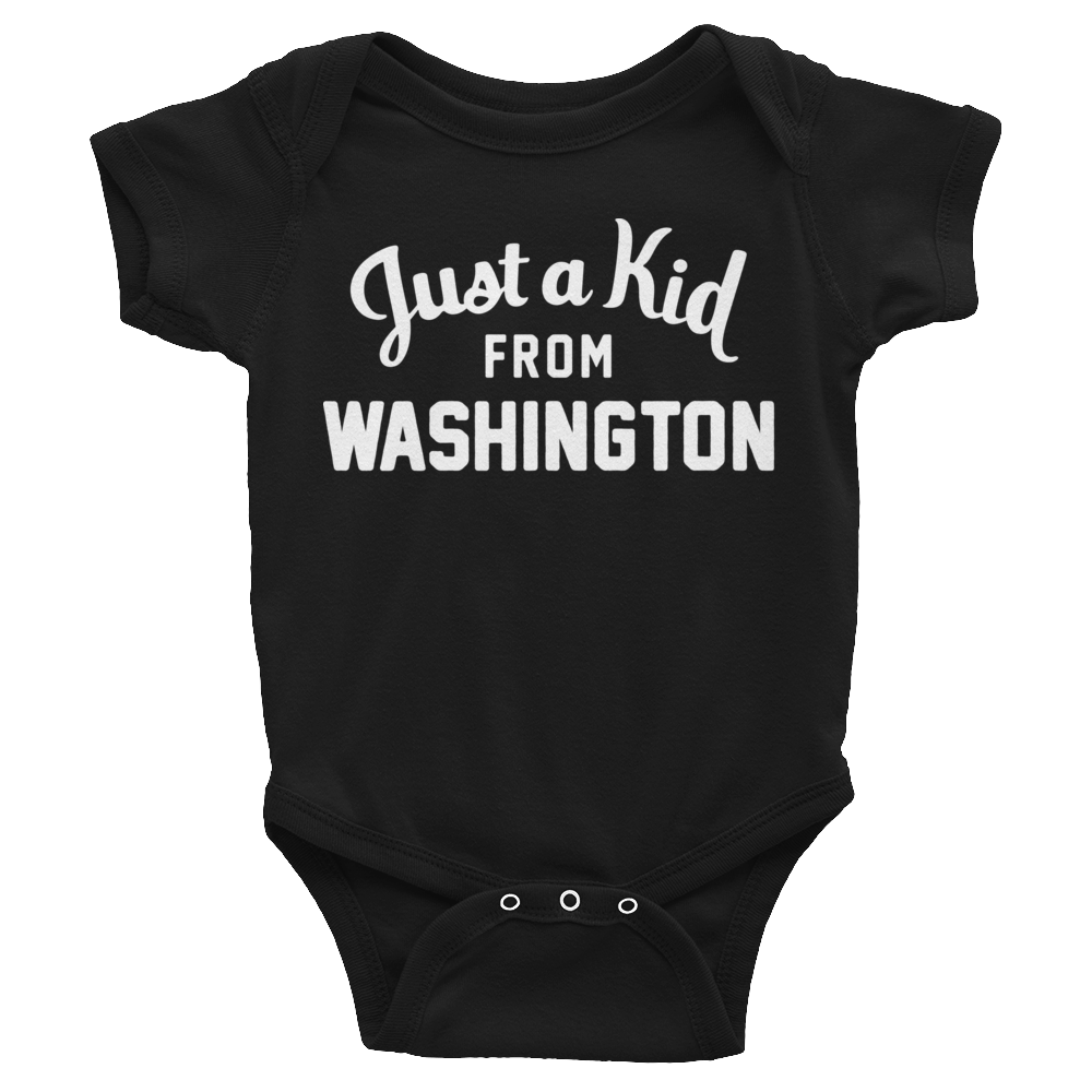 Washington Onesie | Just a Kid from Washington