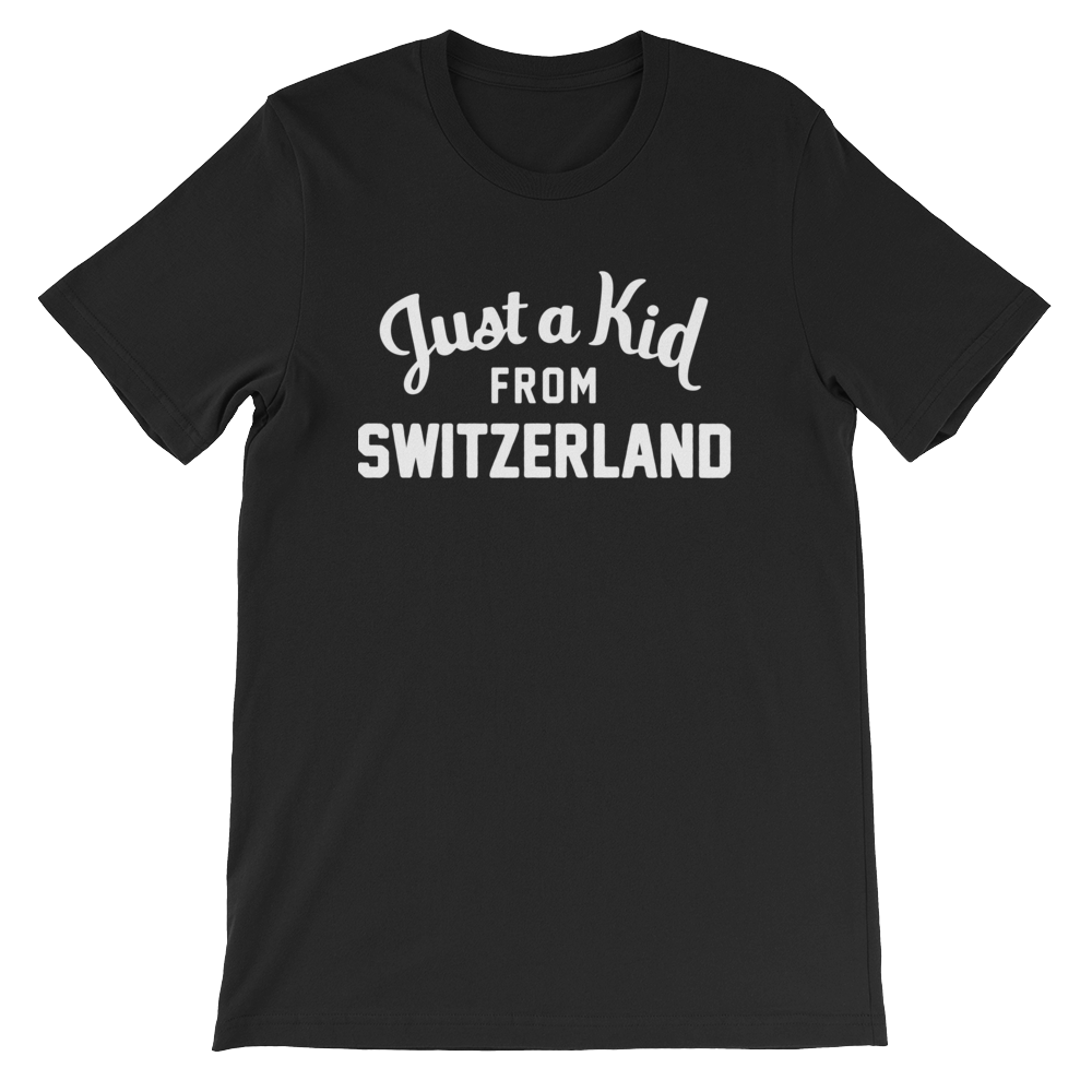 Switzerland T-Shirt | Just a Kid from Switzerland