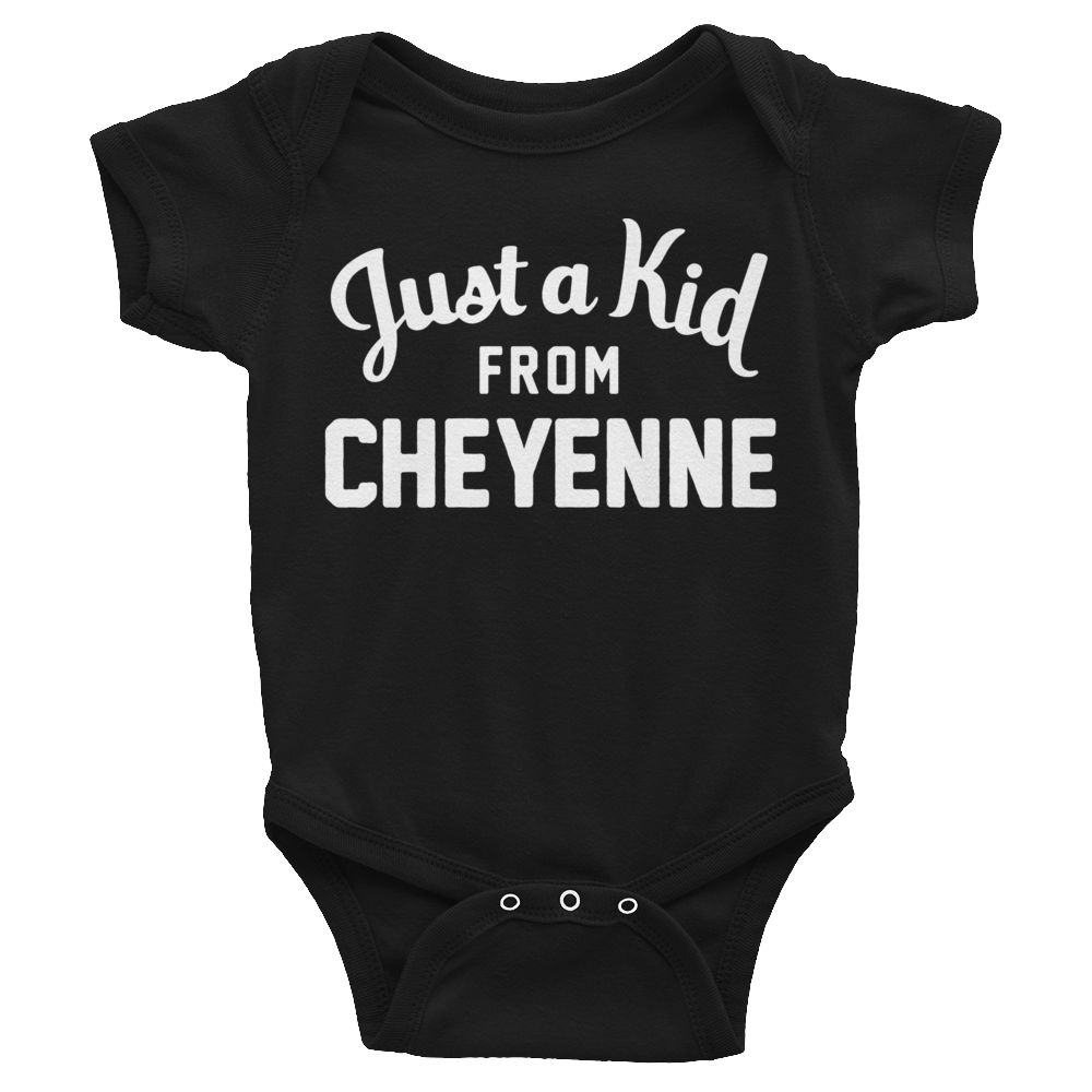 Cheyenne Onesie | Just a Kid from Cheyenne