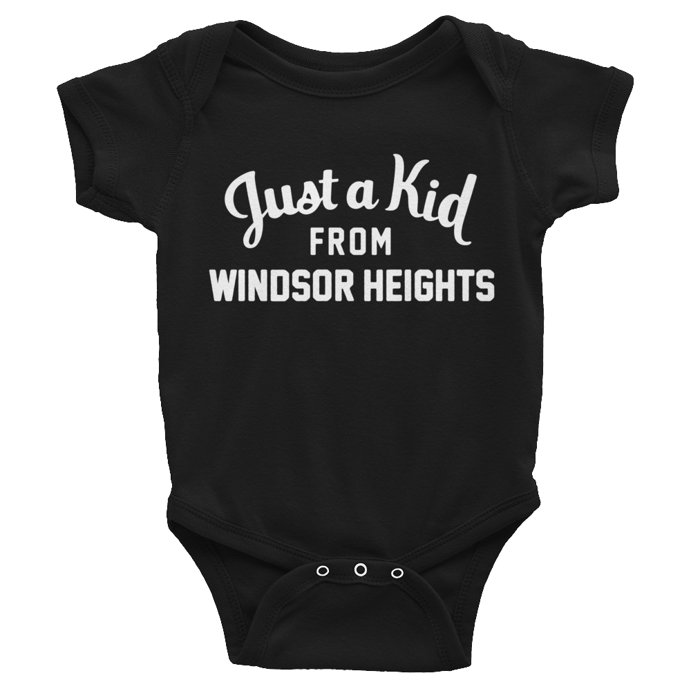 Windsor Heights Onesie | Just a Kid from Windsor Heights