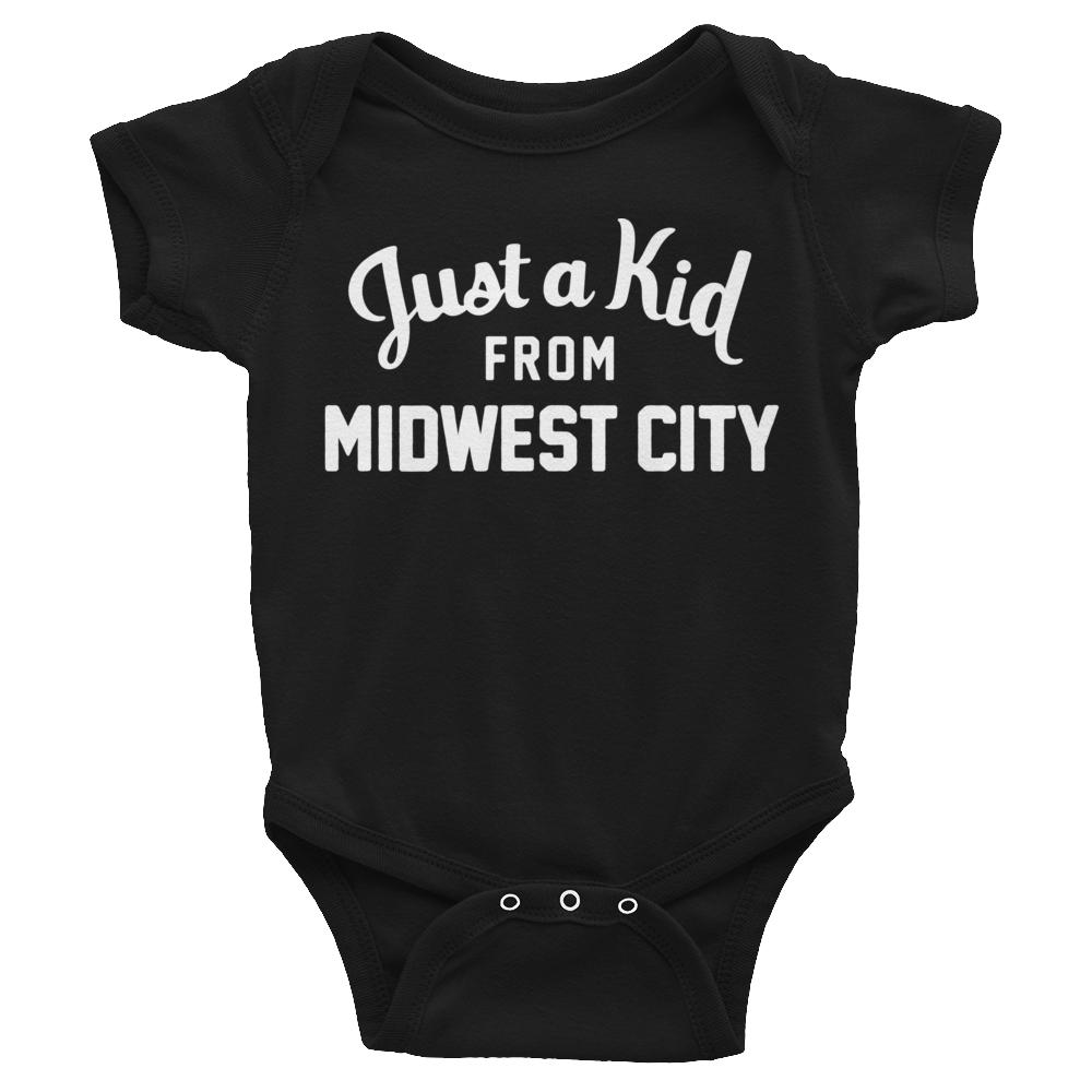 Midwest City Onesie | Just a Kid from Midwest City