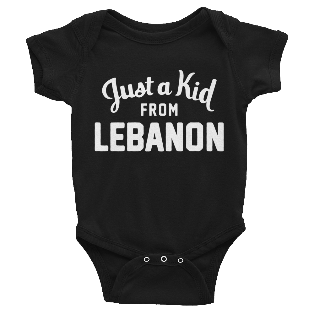 Lebanon Onesie | Just a Kid from Lebanon