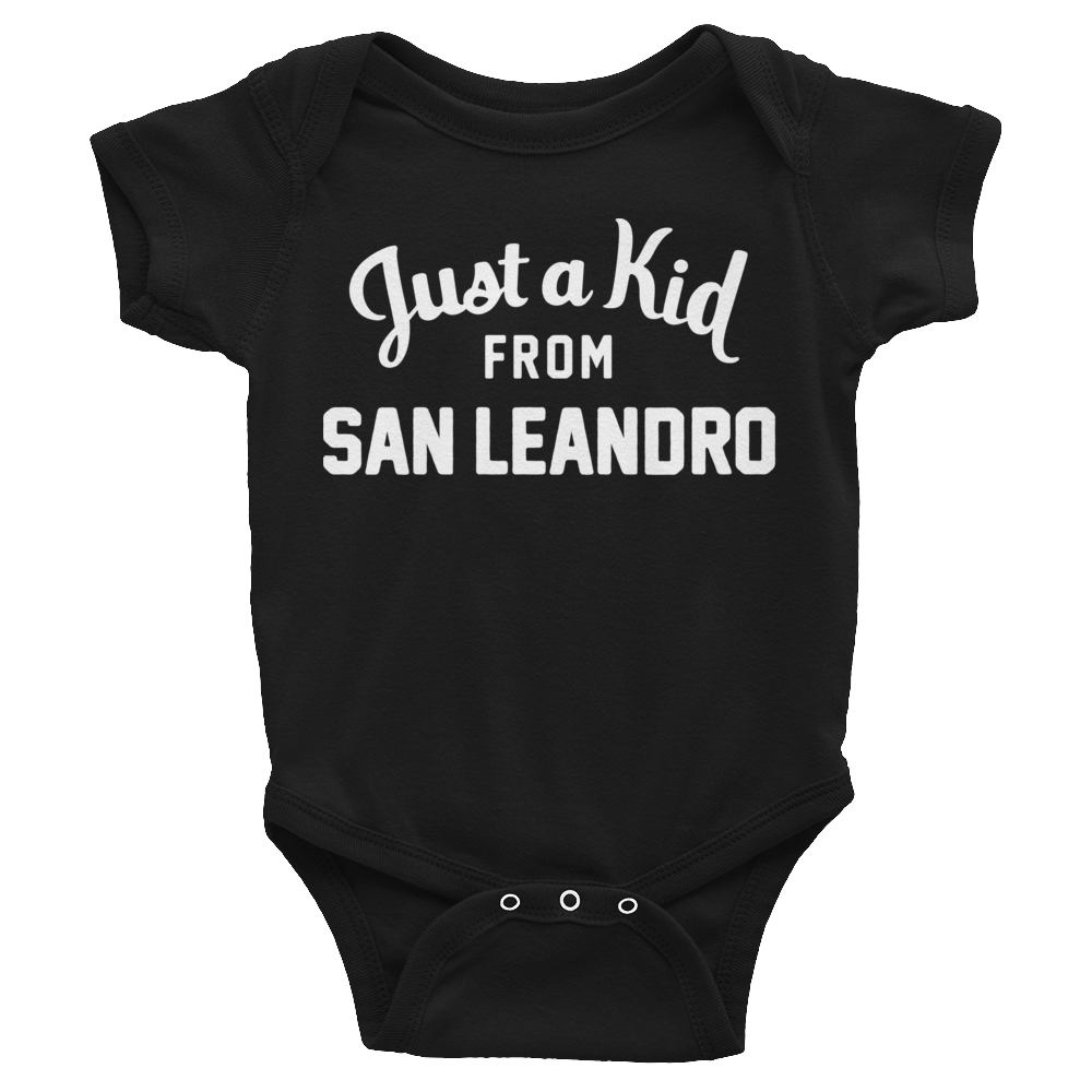 San Leandro Onesie | Just a Kid from San Leandro