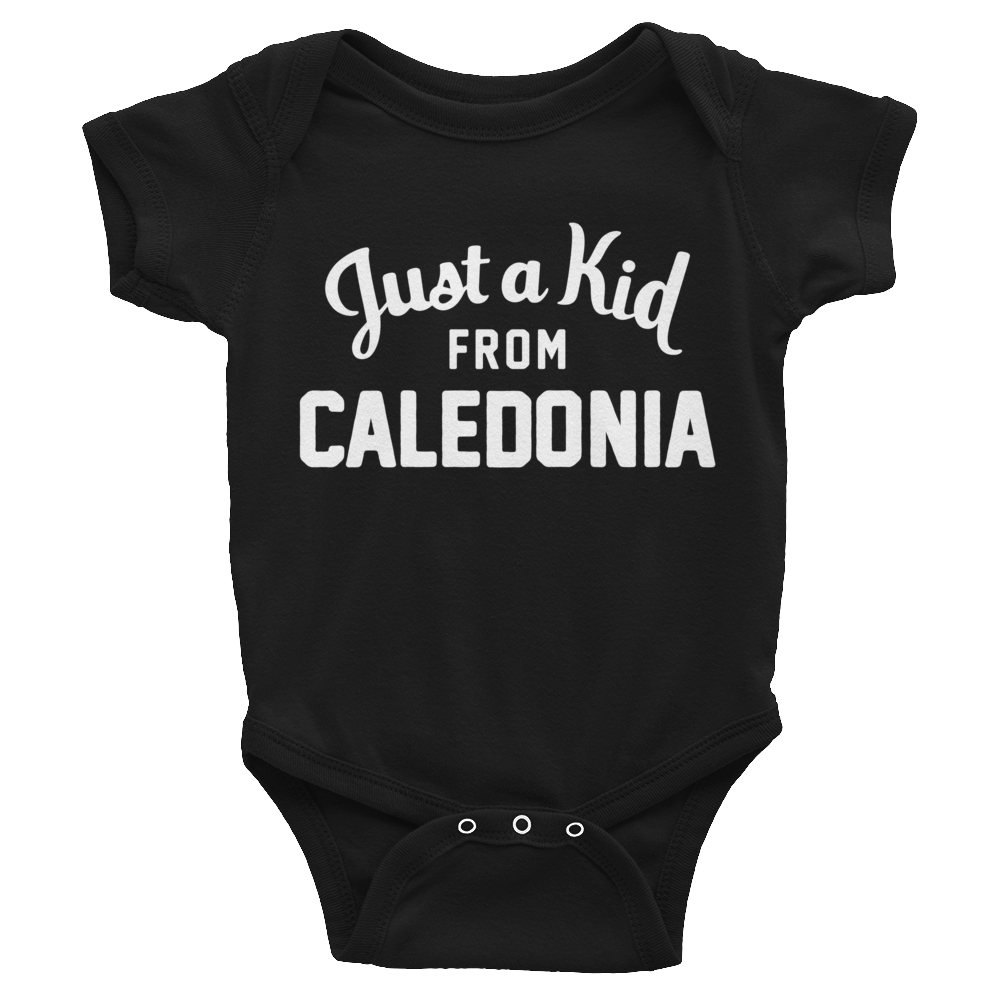 Caledonia Onesie | Just a Kid from Caledonia