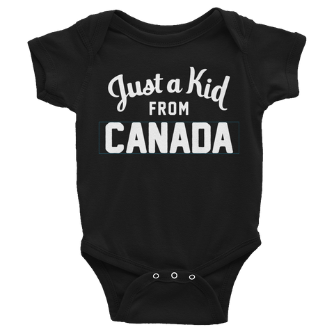 Canada Onesie | Just a Kid from Canada