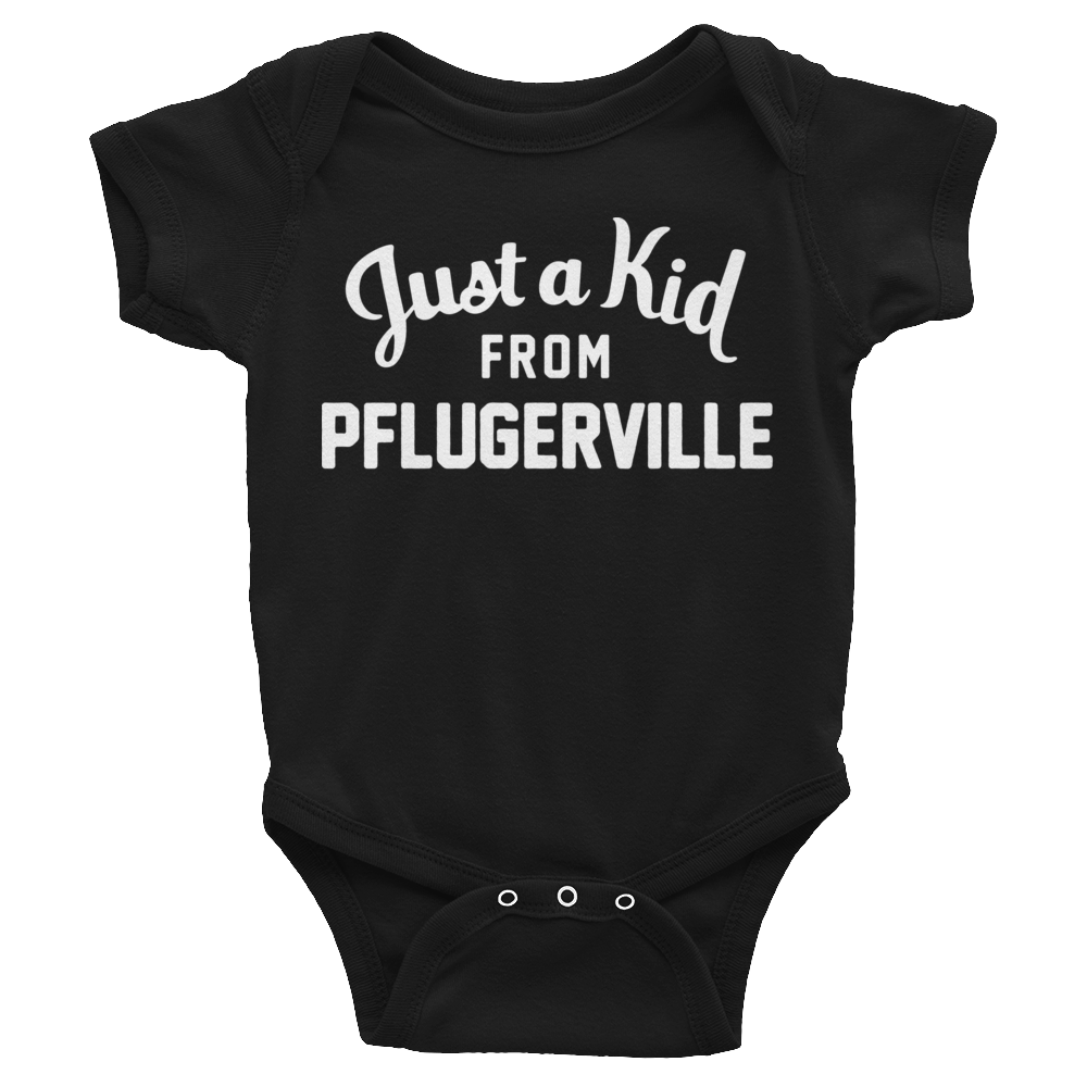 Pflugerville Onesie | Just a Kid from Pflugerville