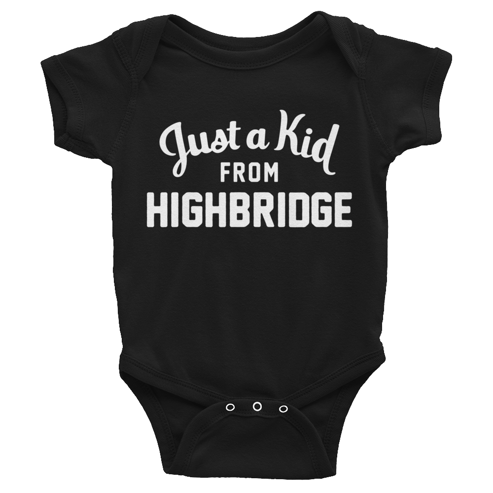 Highbridge Onesie | Just a Kid from Highbridge