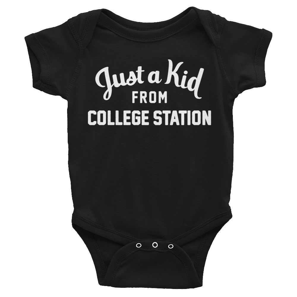 College Station Onesie | Just a Kid from College Station
