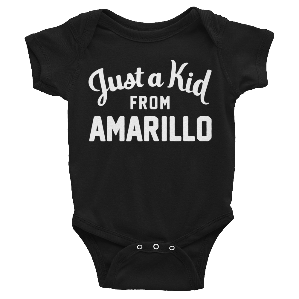 Amarillo Onesie | Just a Kid from Amarillo