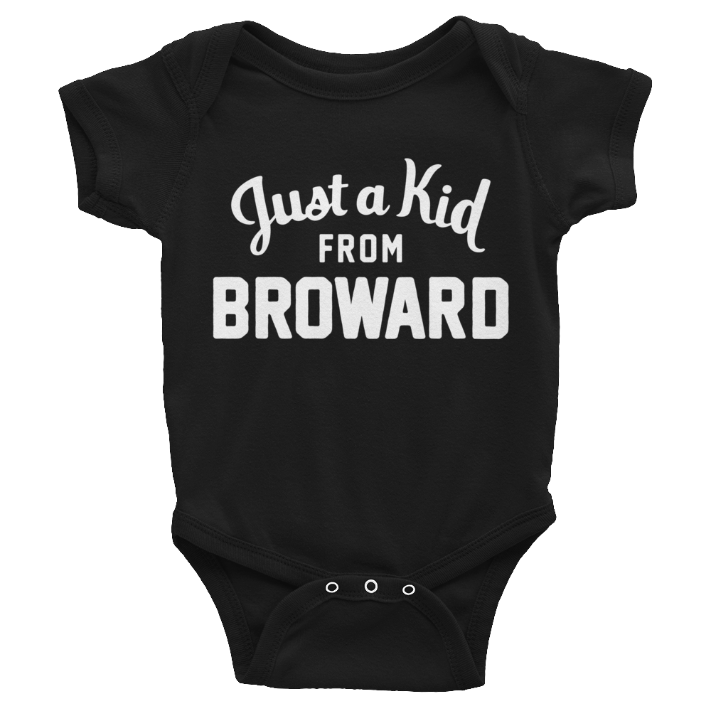 Broward Onesie | Just a Kid from Broward