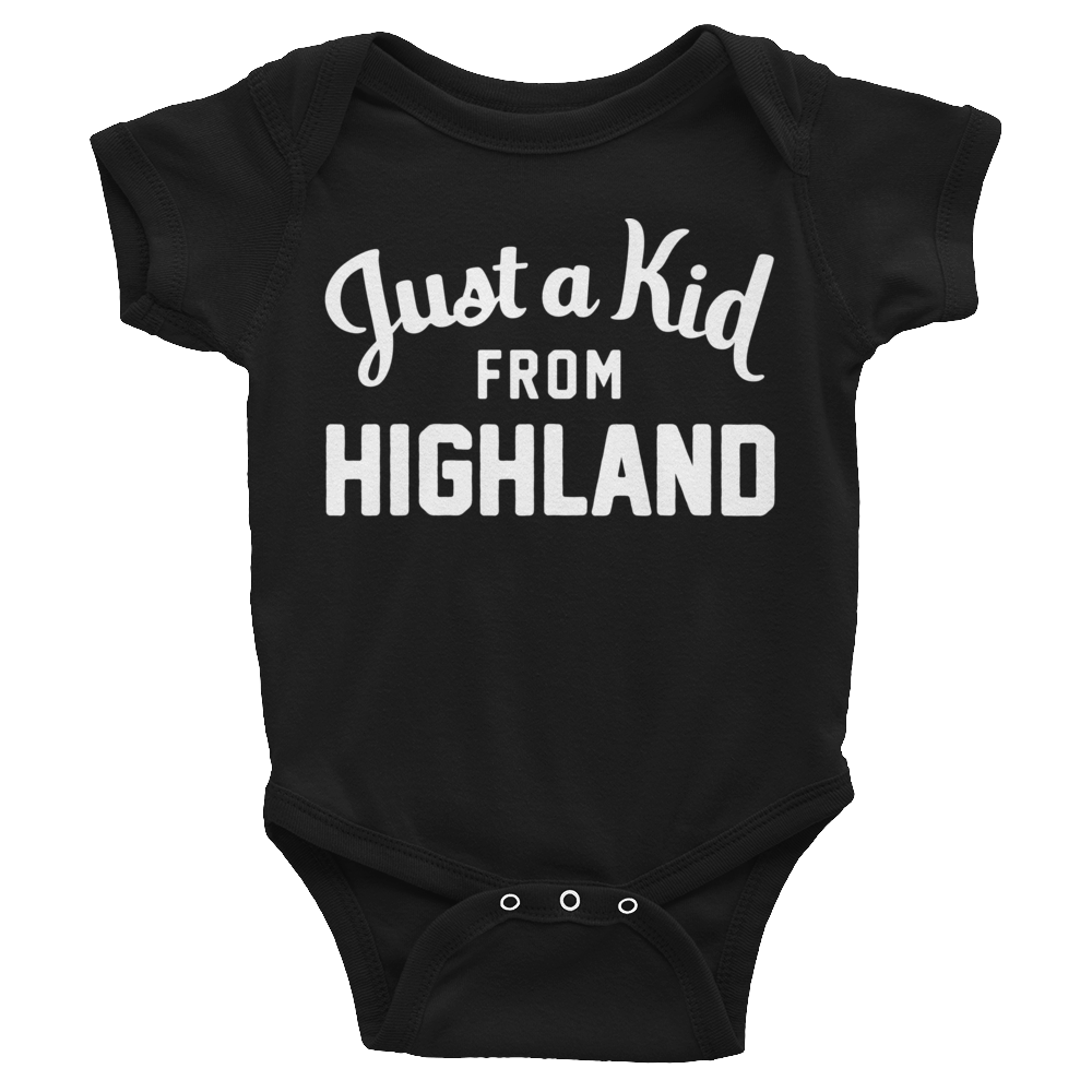 Highland Onesie | Just a Kid from Highland