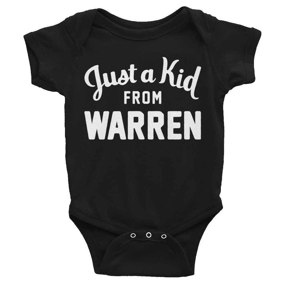 Warren Onesie | Just a Kid from Warren