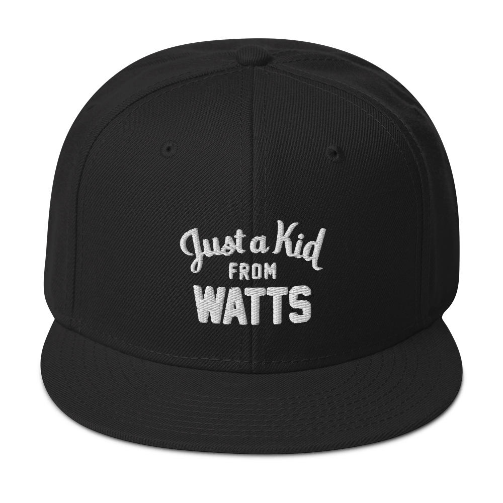 Black Snapback Hat | Watts
