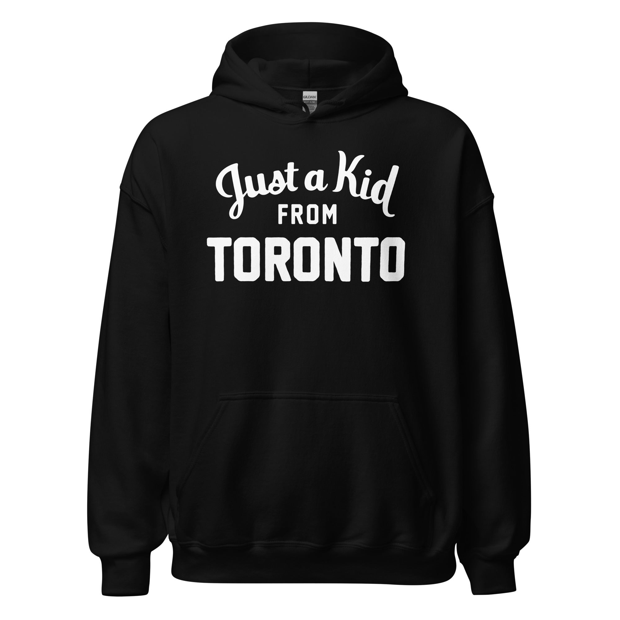 Unisex Black Hoodie Sweatshirt | Toronto