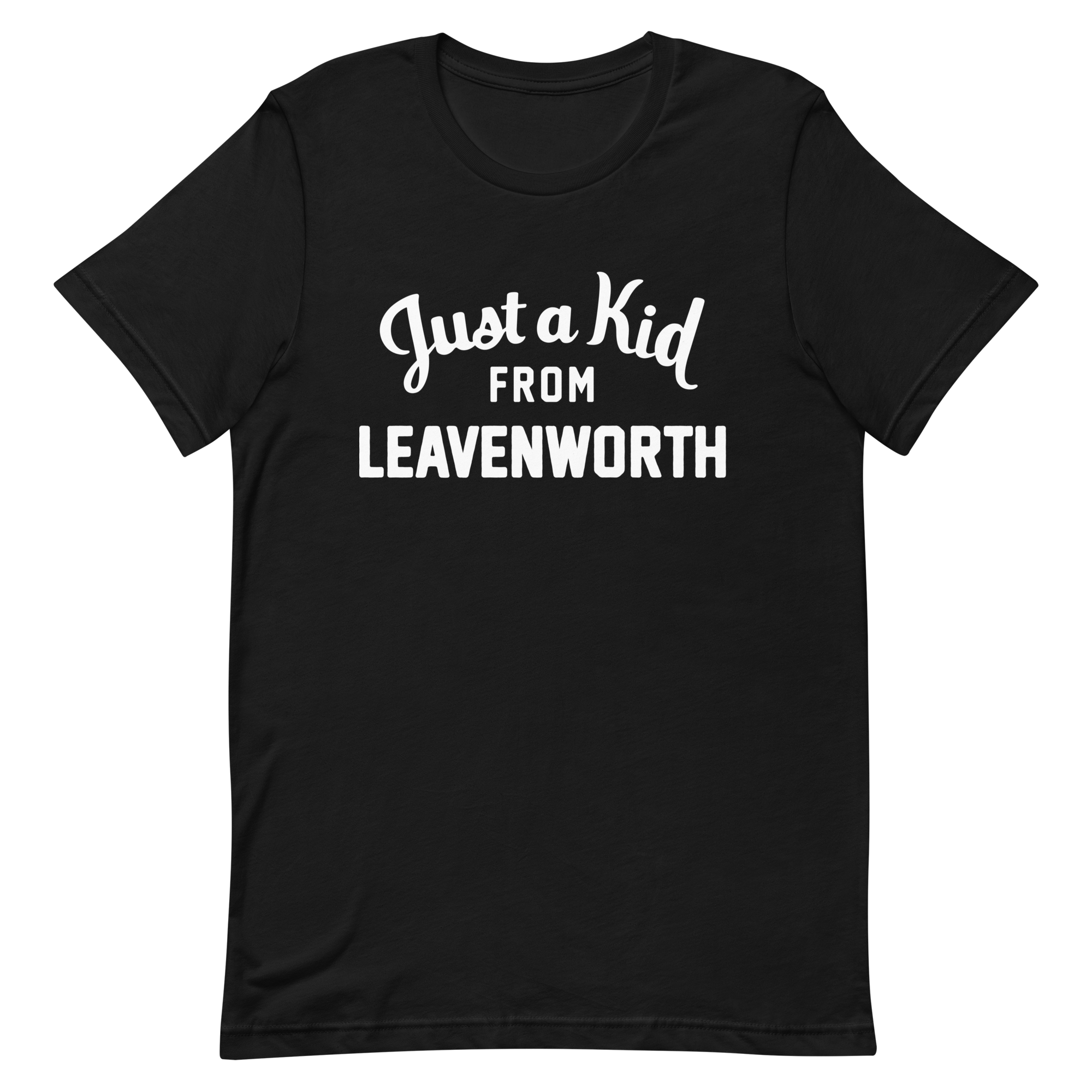 Unisex Black T-Shirt | Leavenworth