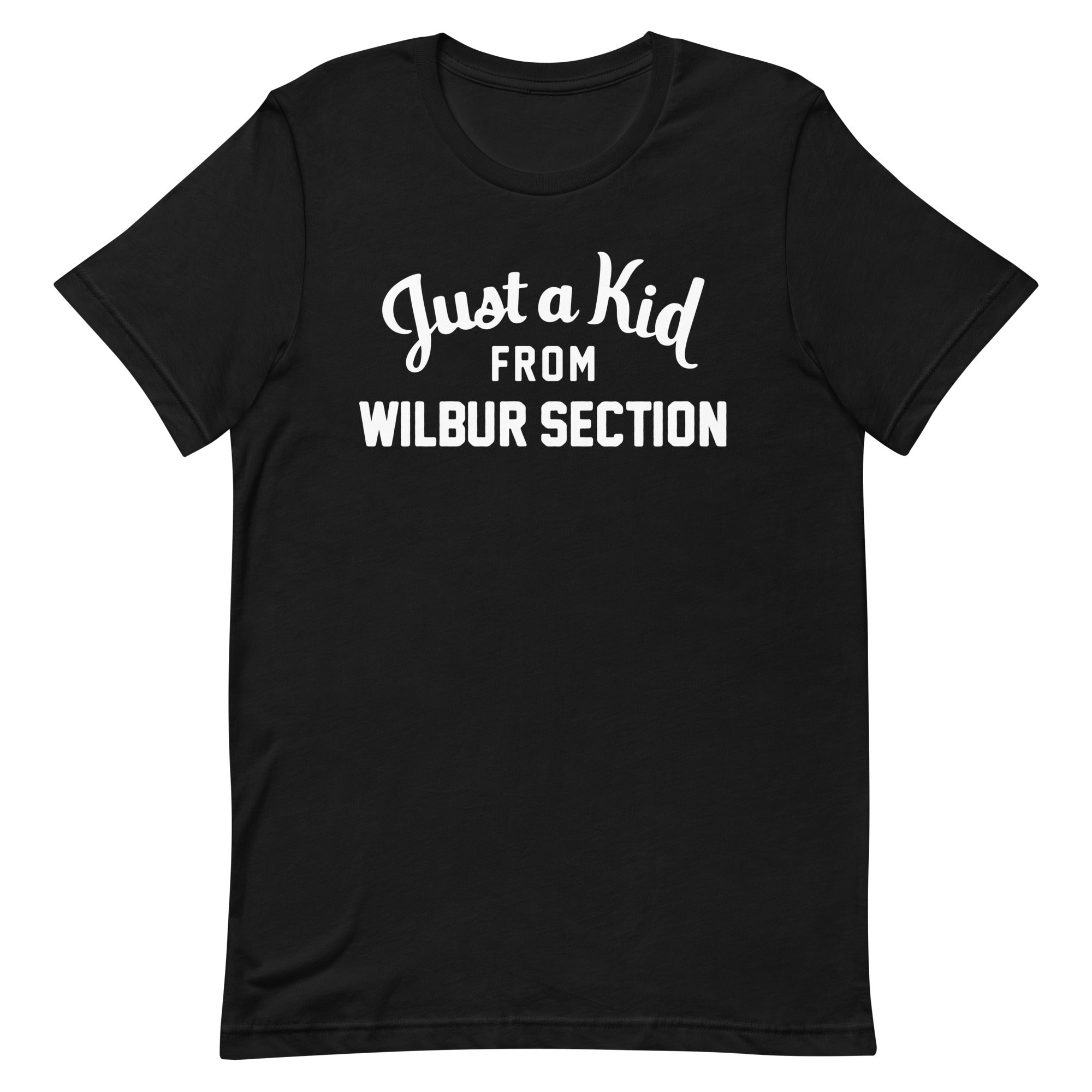 Unisex Black T-Shirt | Wilbur Section
