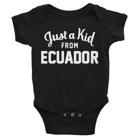 Ecuador Onesie | Just a Kid from Ecuador