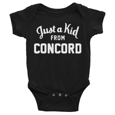 Concord Onesie | Just a Kid from Concord