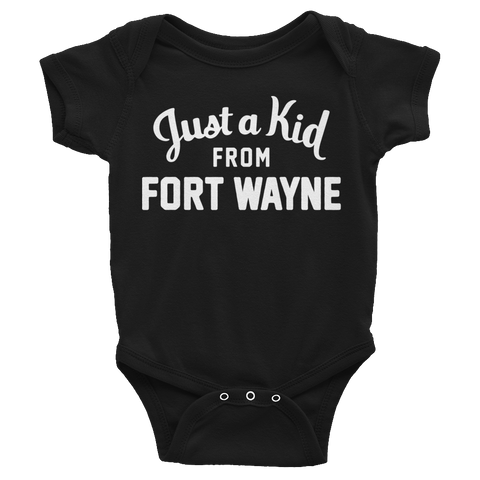 Fort Wayne Onesie | Just a Kid from Fort Wayne