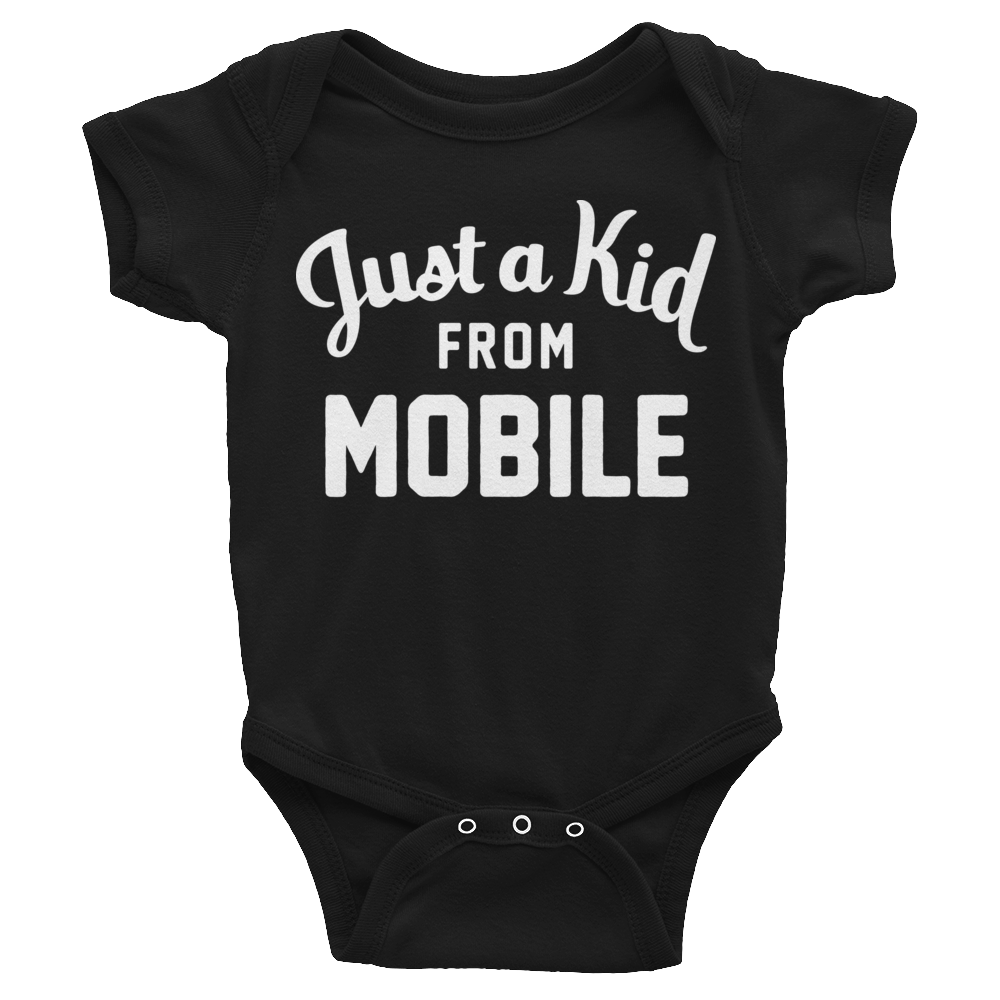 Mobile Onesie | Just a Kid from Mobile
