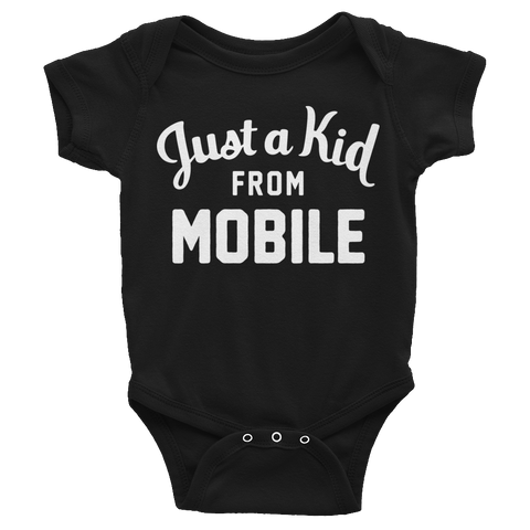 Mobile Onesie | Just a Kid from Mobile