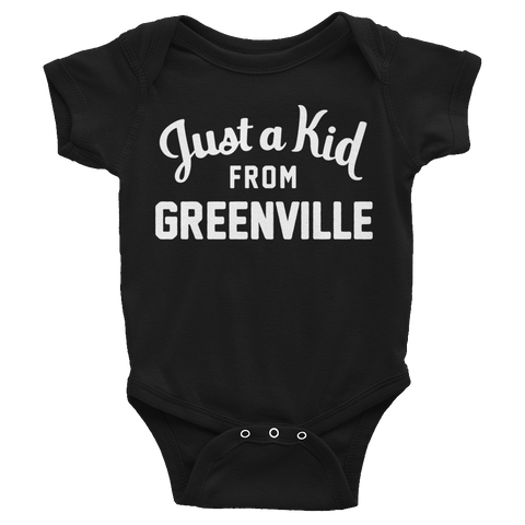 Greenville Onesie | Just a Kid from Greenville