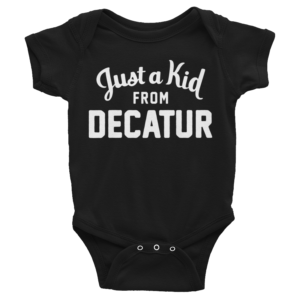 Decatur Onesie | Just a Kid from Decatur