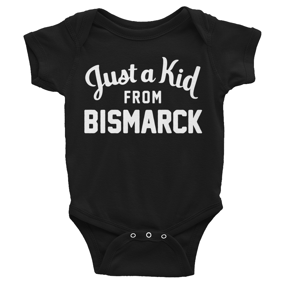 Bismarck Onesie | Just a Kid from Bismarck