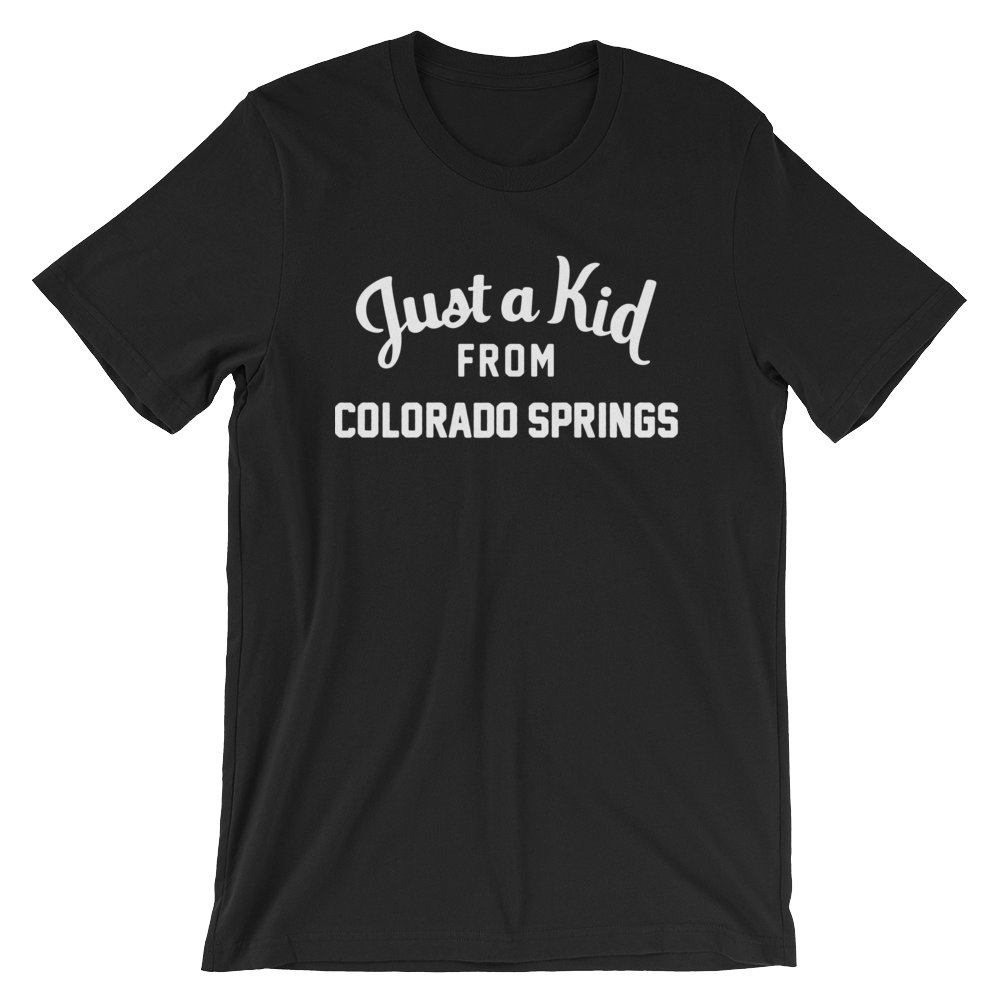 Colorado Springs T-Shirt | Just a Kid from Colorado Springs