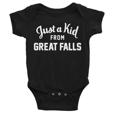 Great Falls Onesie | Just a Kid from Great Falls