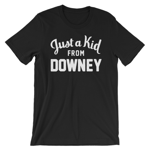 Downey T-Shirt | Just a Kid from Downey