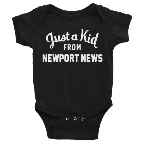 Newport News Onesie | Just a Kid from Newport News