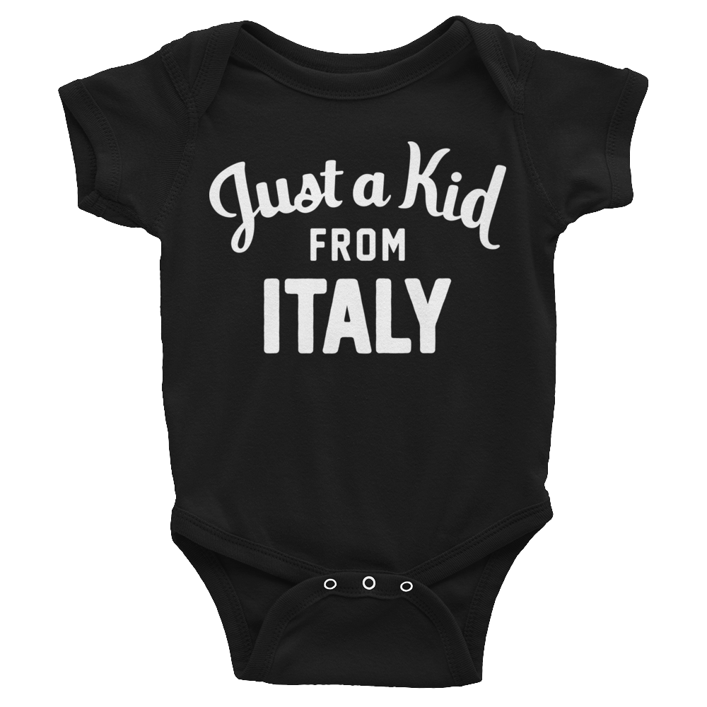 Italy Onesie | Just a Kid from Italy